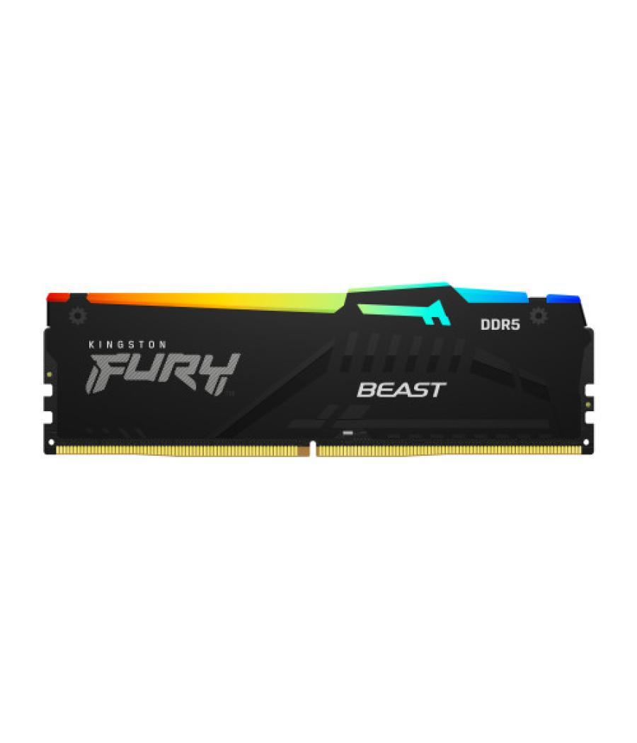 Kingston technology fury beast rgb módulo de memoria 32 gb 2 x 16 gb ddr5 ecc