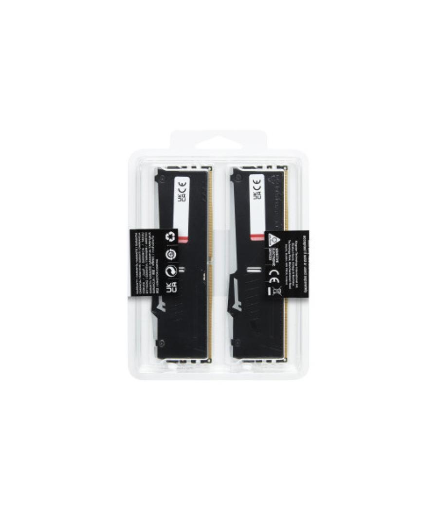 Kingston technology fury beast rgb módulo de memoria 32 gb 2 x 16 gb ddr5 ecc