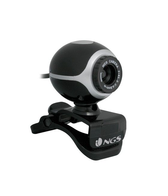 NGS Xpresscam300 cámara web 8 MP 1920 x 1080 Pixeles USB 2.0 Negro, Plata - Imagen 3