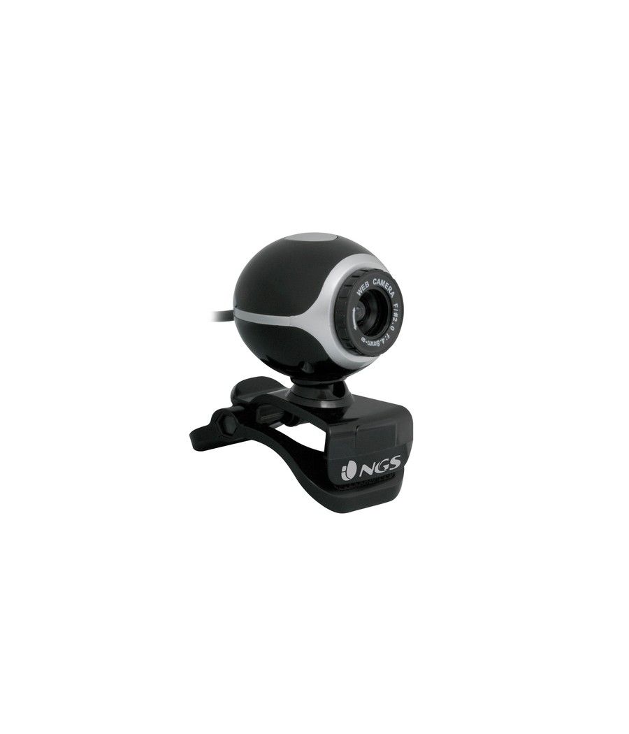 NGS Xpresscam300 cámara web 8 MP 1920 x 1080 Pixeles USB 2.0 Negro, Plata - Imagen 3