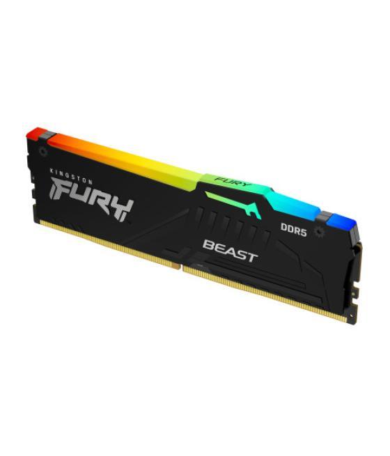 Kingston technology fury beast rgb módulo de memoria 64 gb 4 x 16 gb ddr5