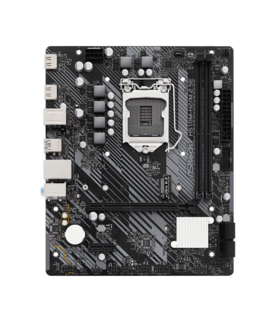 Asrock h510m-h2/m.2 se intel h470 lga 1200 (socket h5) micro atx