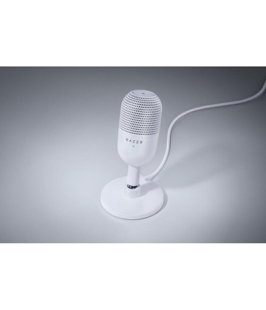 Razer rz19-05050300-r3m1 micrófono blanco micrófono de superficie para mesa