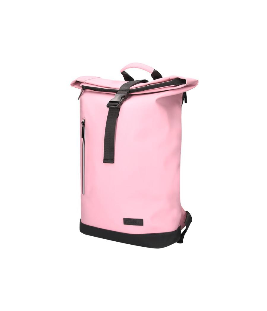 Cartera antartik mochila water proof enrollable diseño casual color rosa 480x130x280 mm