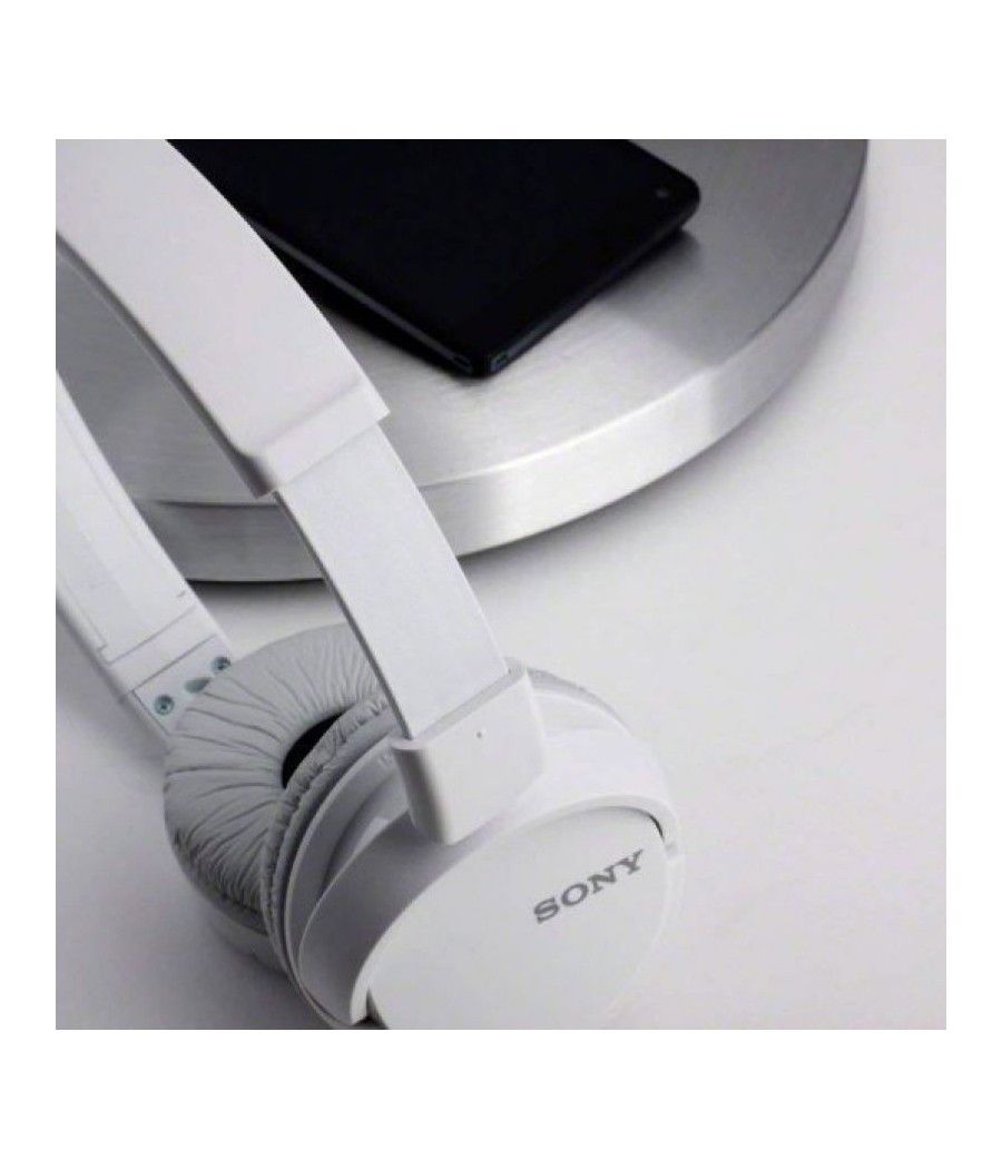 Auriculares Sony MDRZX110APW/ con Micrófono/ Jack 3.5/ Blancos - Imagen 3