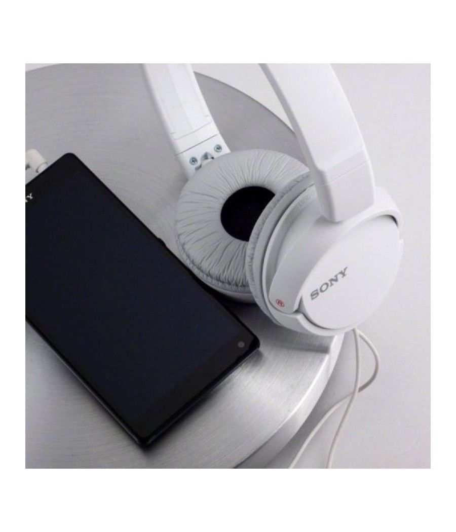 Auriculares Sony MDRZX110APW/ con Micrófono/ Jack 3.5/ Blancos - Imagen 4