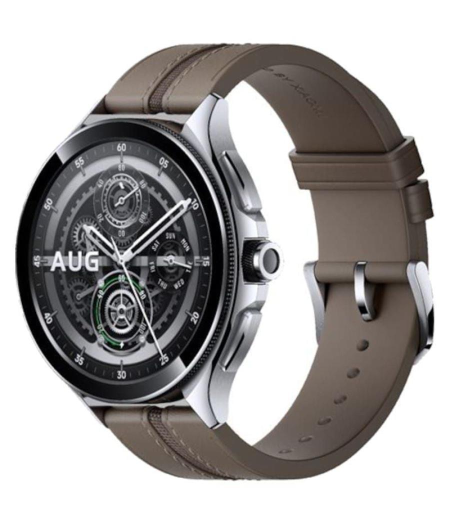 Smartwatch xiaomi watch 2 pro lte/ notificaciones/ frecuencia cardíaca/ gps/ plata