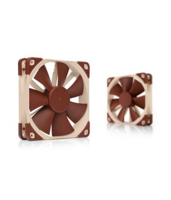 Noctua ventilador caja nf-f12pwm 300/1200/1500rpm, 120mm fan, 120x120x25mm, 12v, 22,4 db(a), 93,4 m3/h, 2,61 mm h2o, 4 pines