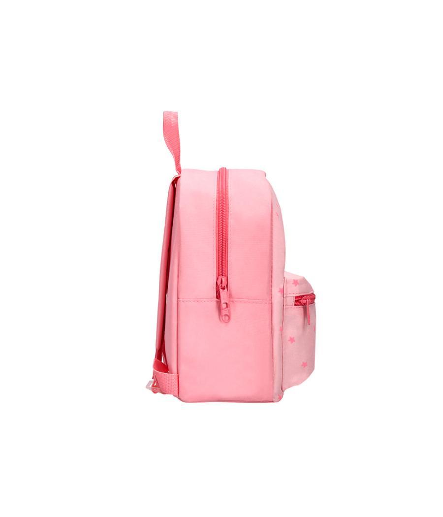 Cartera preescolar liderpapel mochila infantil diseño rosa 250x115x210 mm