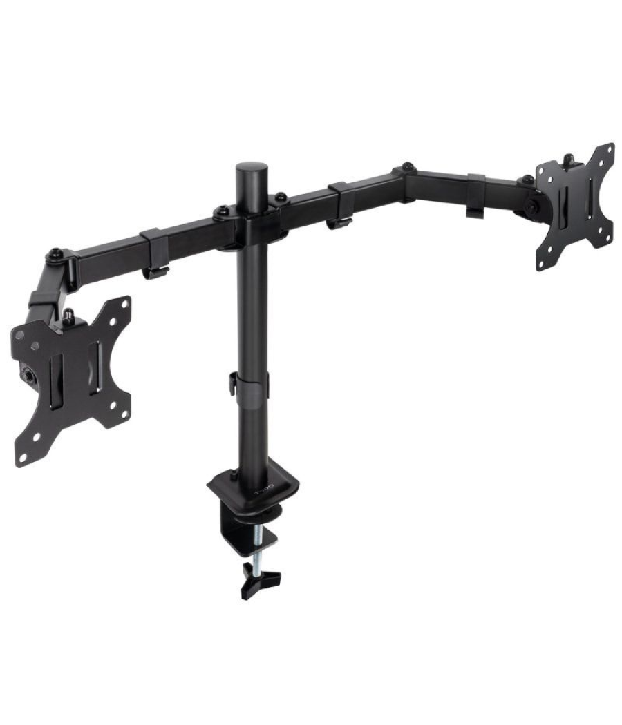 Soporte para 2 monitores tooq db1802tn-b/ hasta 8kg