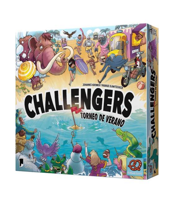 Juego de mesa challengers! torneo de verano edad recomendada 8 años