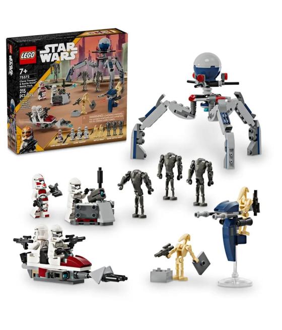 Lego star warspack de combate: soldado clon y droide de combate