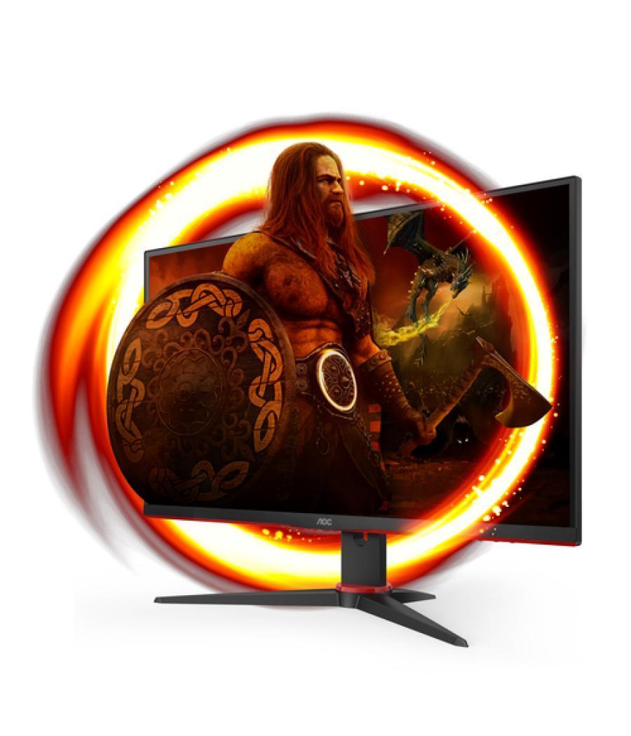 AOC G2 27G2SPAE/BK LED display 68,6 cm (27") 1920 x 1080 Pixeles Full HD Negro, Rojo