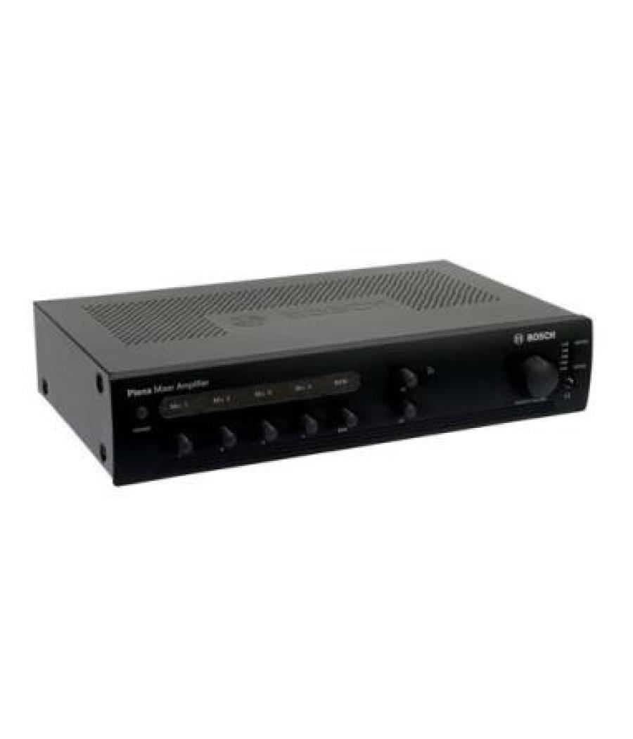 Bosch ple-1me120-eu amplificador mezclador de 120 w con 4 micrófonos y entrada de música ambiental