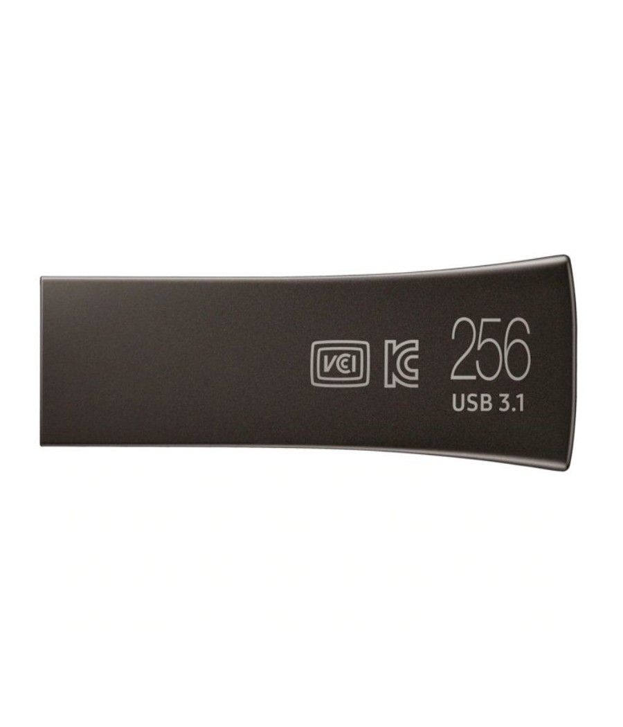 Pendrive 256GB Samsung BAR Titan Gray Plus USB 3.1 - Imagen 2