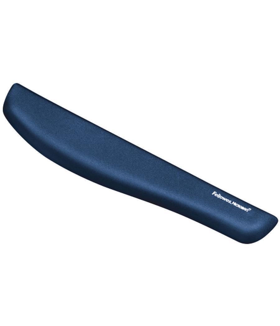 Reposamuñecas fellowes para teclado foam fusion plush touch azul 25x460x81 mm