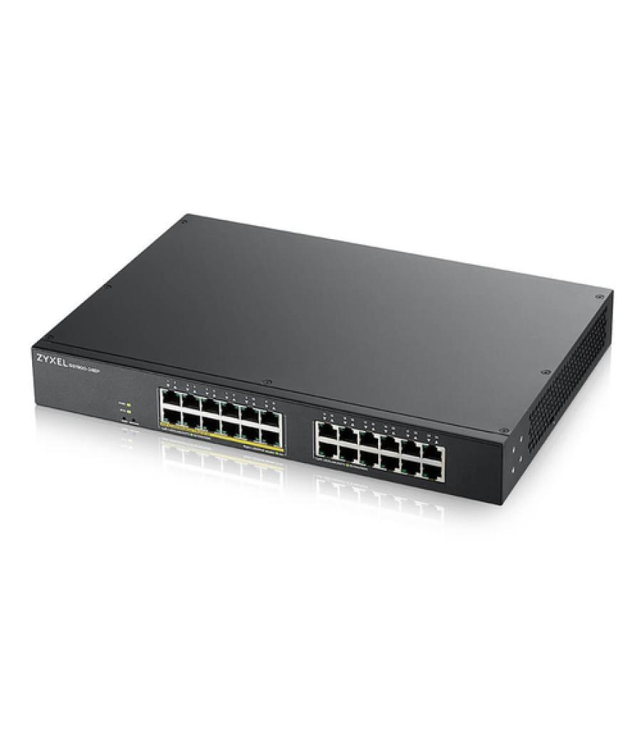 Zyxel GS1900-24EP Gestionado L2 Gigabit Ethernet (10/100/1000) Energía sobre Ethernet (PoE) Negro