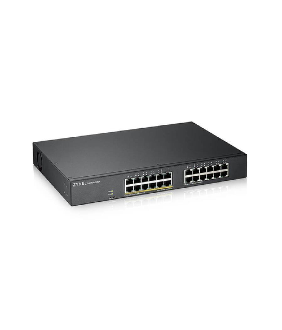 Zyxel GS1900-24EP Gestionado L2 Gigabit Ethernet (10/100/1000) Energía sobre Ethernet (PoE) Negro