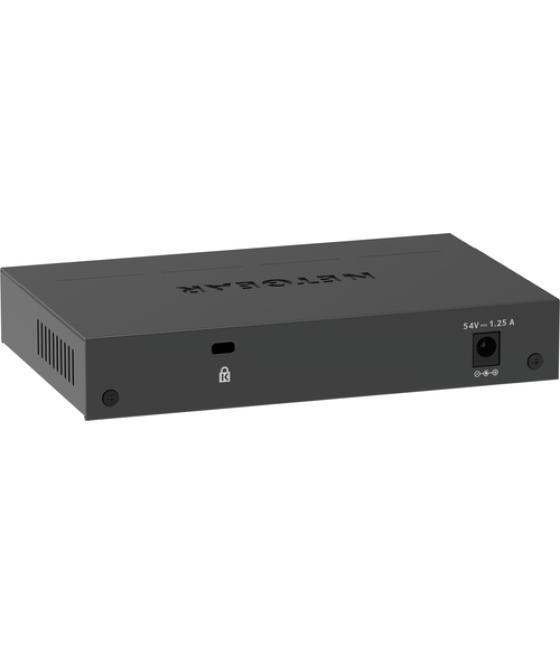 NETGEAR 5-Port Gigabit Ethernet PoE+ Plus Switch (GS305EP) Gestionado L2/L3 Gigabit Ethernet (10/100/1000) Energía sobre Etherne