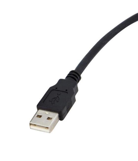 StarTech.com Cable 1,8m USB a Puerto Serie Serial RS422 y 485 DB9 con Retención Puerto COM