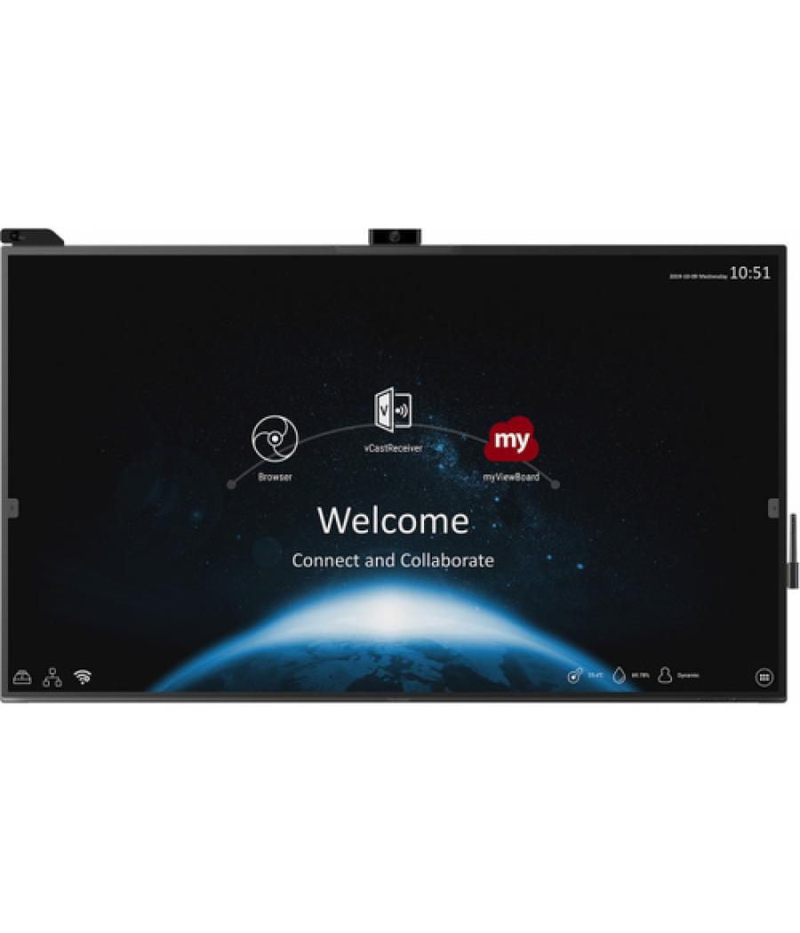 Viewsonic IFP8670 pizarra y accesorios interactivos 2,18 m (86") 3840 x 2160 Pixeles Pantalla táctil Negro HDMI
