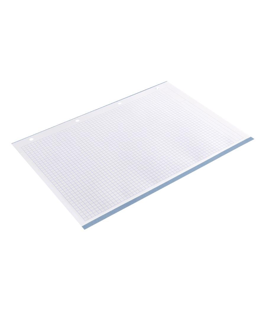 Recambio liderpapel a4 200+50 hojas 90g/m2 cuadro 5 mm 4 taladros bandas de 5 colores