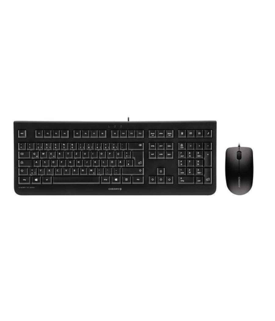 CHERRY DC 2000 teclado USB Español Negro