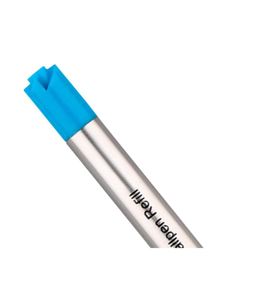 Recambio bolígrafo belius azul 0,8 mm caja 3 unidades