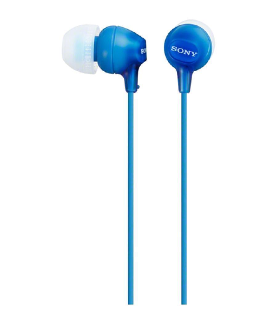 Sony MDR-EX15AP Auriculares Alámbrico Dentro de oído Llamadas/Música Azul