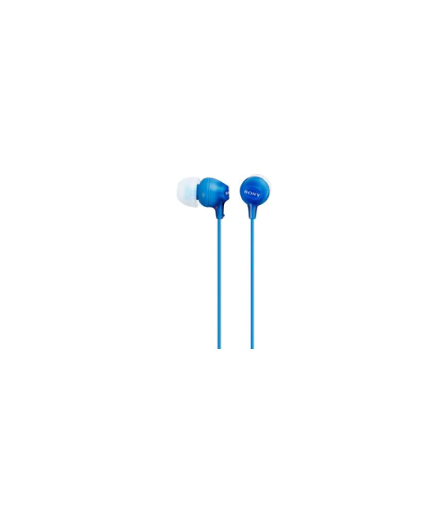 Sony MDR-EX15AP Auriculares Alámbrico Dentro de oído Llamadas/Música Azul
