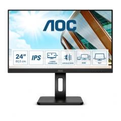 AOC P2 24P2C LED display 60,5 cm (23.8") 1920 x 1080 Pixeles Full HD Negro - Imagen 1