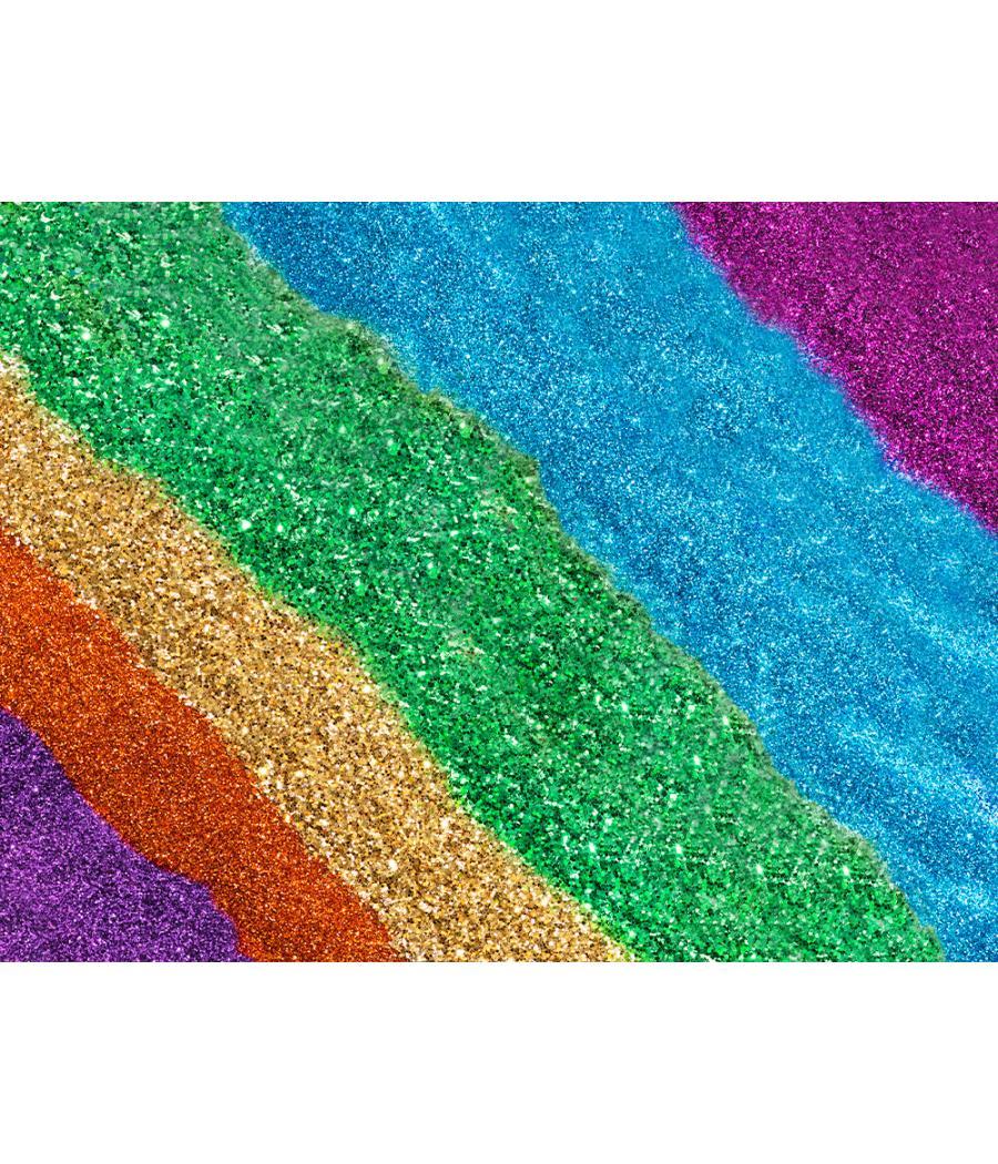 Purpurina liderpapel fantasía colores metélicos pasteles surtidos bote de 250 gr