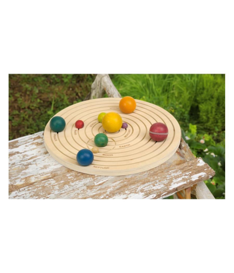 Juego didactico andreutoys sistema solar 3d madera