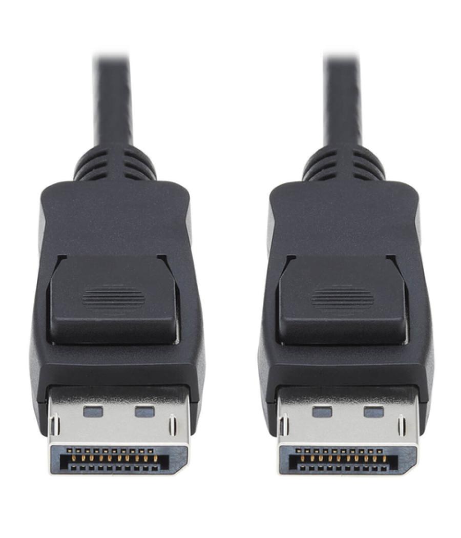 Tripp Lite P580-006-V4 Cable DisplayPort 1.4 con Conectores de Seguridad - 8K UHD, HDR, 4:2:0, HDCP 2.2, M/M, Negro, 1.83 m [6 p