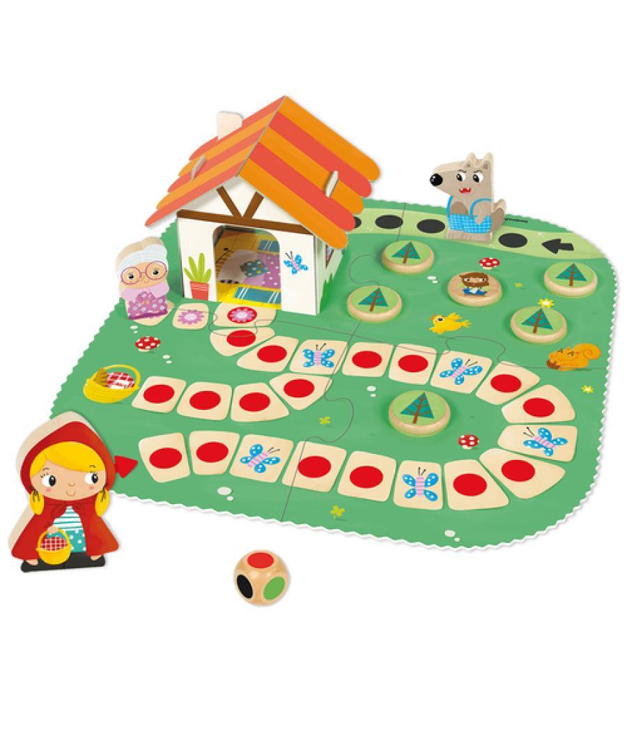 Juego goula didactico little red ridding hood