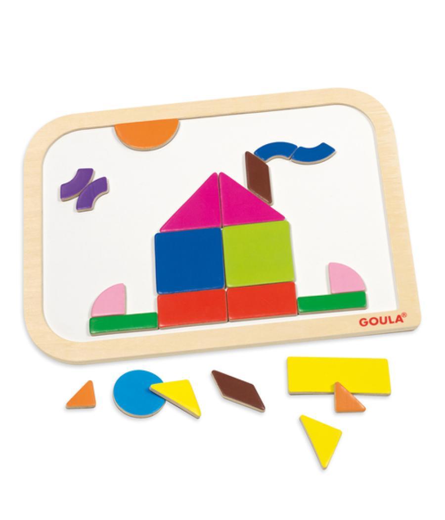 Juego goula didactico magnetic shapes