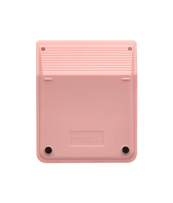 Calculadora liderpapel sobremesa xf23 10 dígitos solar y pilas color rosa 127x105x24 mm