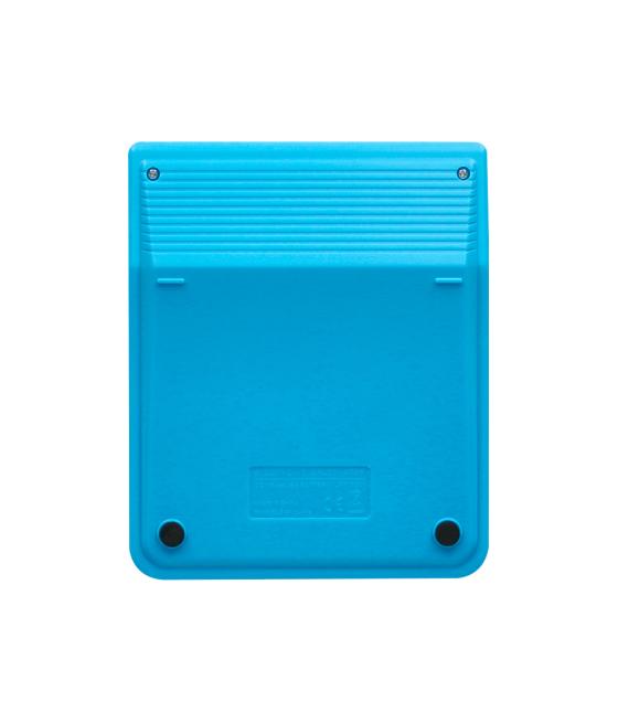 Calculadora liderpapel sobremesa xf21 10 dígitos solar y pilas color azul 127x105x24 mm