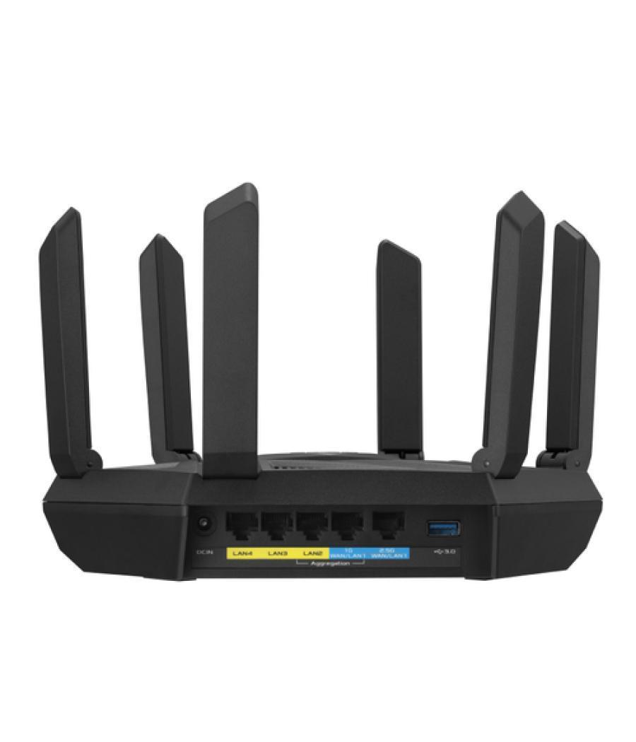 ASUS RT-AXE7800 router inalámbrico Tribanda (2.4 GHz / 5 GHz / 6 GHz) Negro