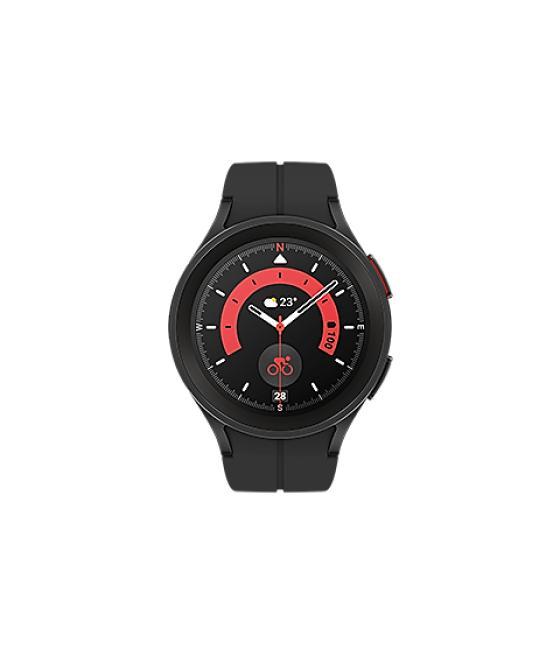 Samsung Galaxy Watch5 Pro 3,56 cm (1.4") OLED Digital 450 x 450 Pixeles Pantalla táctil Negro, Titanio Wifi GPS (satélite)
