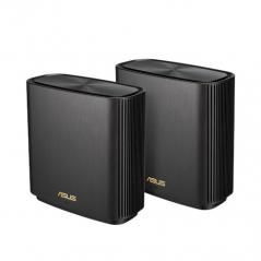 ASUS ZenWiFi AX (XT8) router inalámbrico Gigabit Ethernet Tribanda (2,4 GHz/5 GHz/5 GHz) 4G Negro - Imagen 1