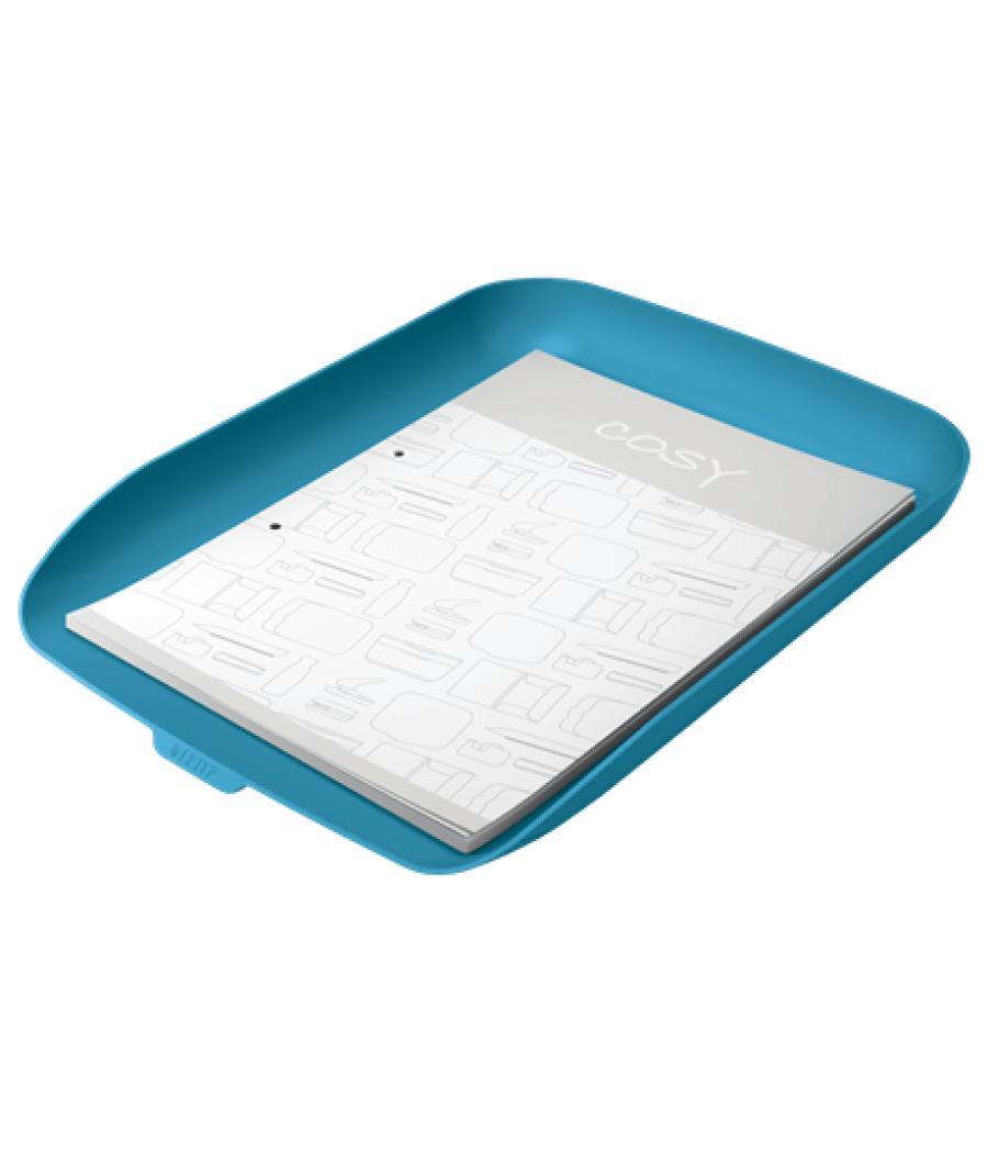 Bandeja sobremesa plástico leitz cosy azul 268x126x358 mm