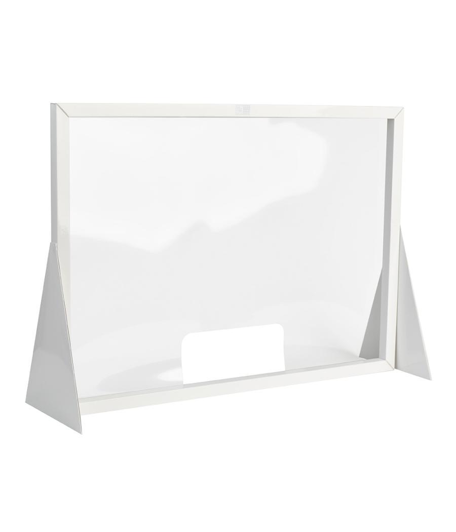 Pantalla de protección q-connect cartón formato horizontal 100x70 cm