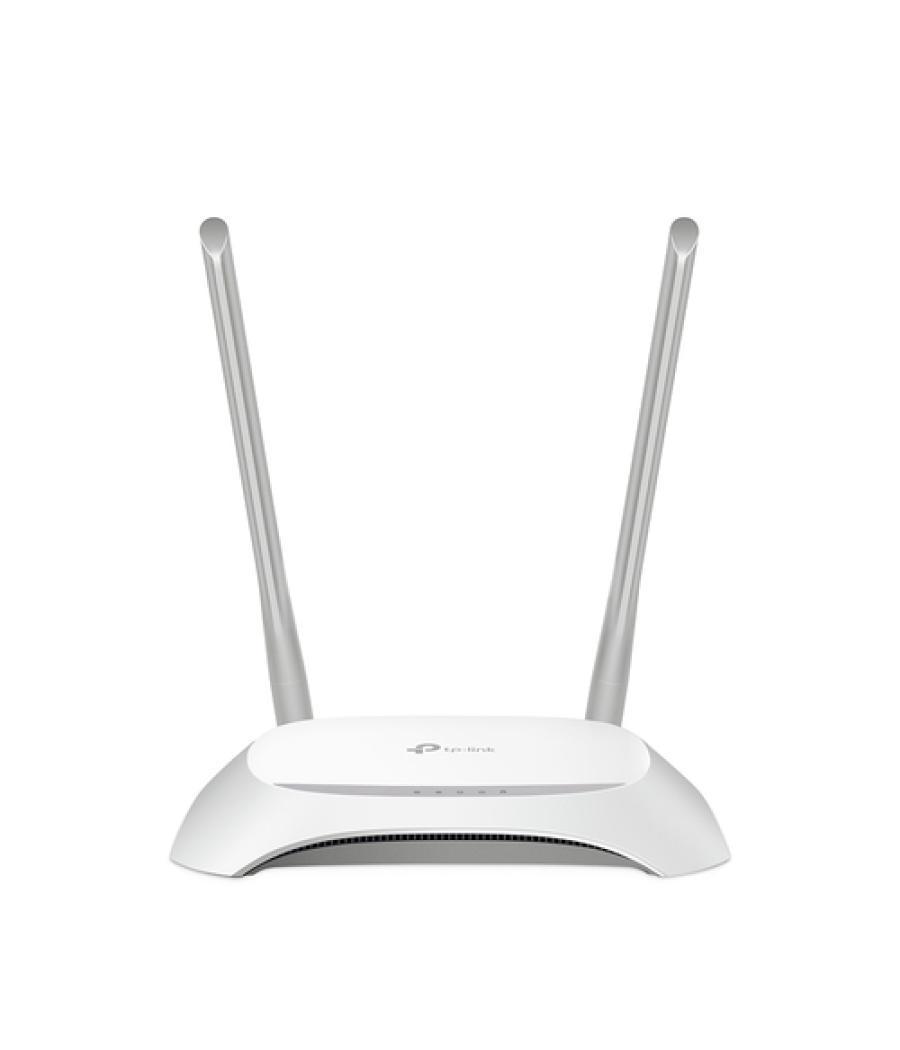 TP-LINK TL-WR850N router inalámbrico Ethernet rápido Banda única (2,4 GHz) 4G Gris, Blanco