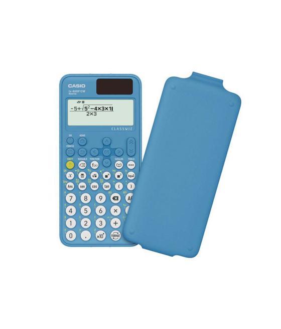 Calculadora casio fx-85sp cw iberia solar cientifica +300 funciones 9 memorias 15+10+2 dígitos 16 mb flash con tapa