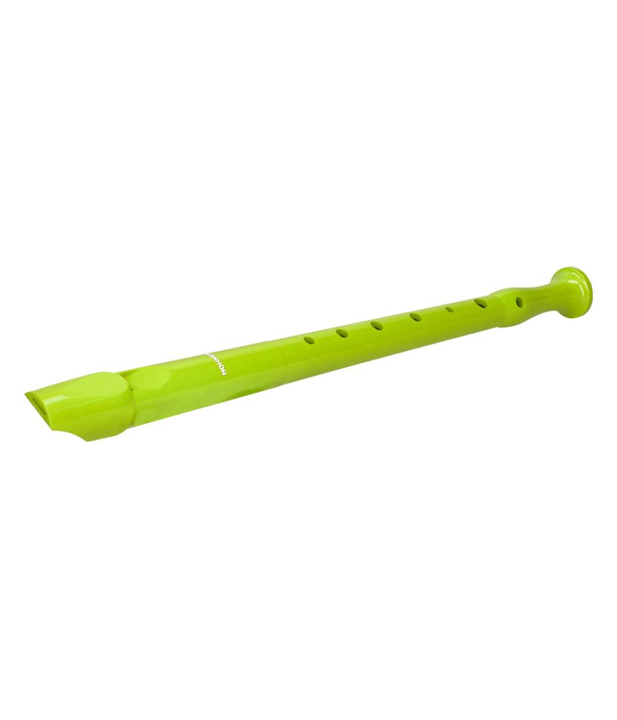 Flauta hohner 9508 color verde funda verde y transparente