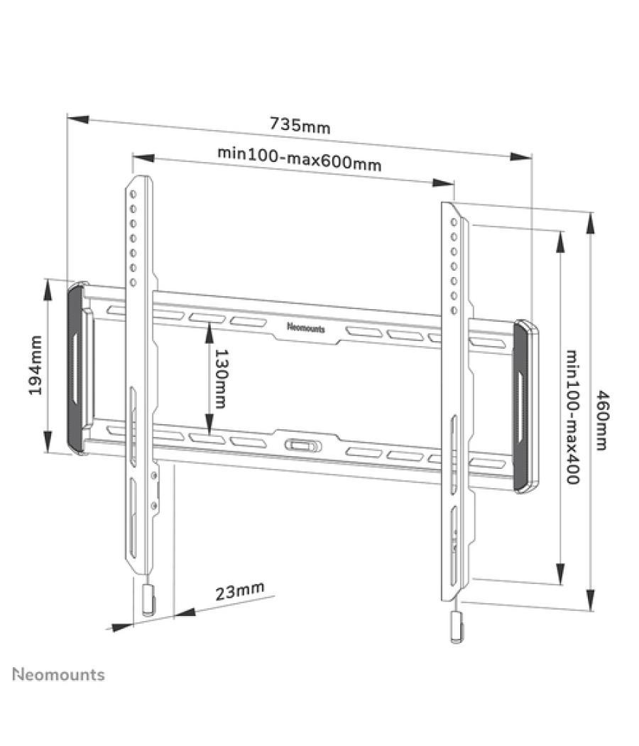 Neomounts soporte de pared para tv