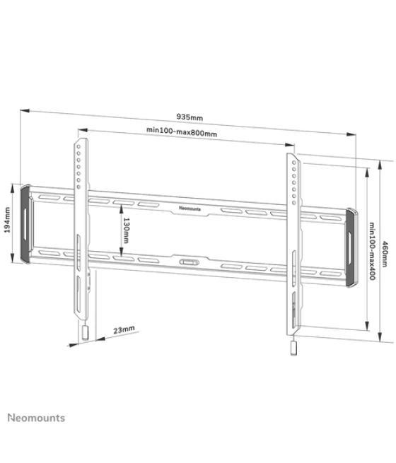 Neomounts soporte de pared para tv