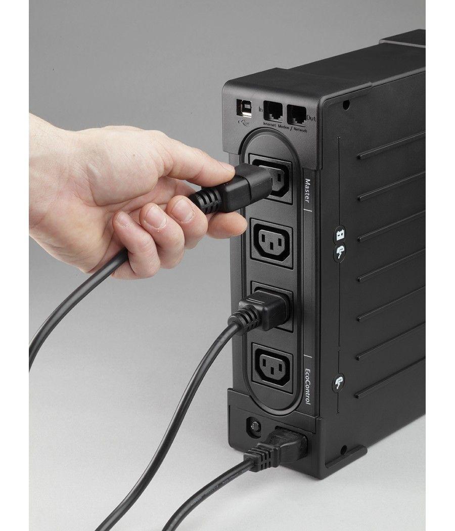 Eaton Ellipse ECO 800 USB IEC En espera (Fuera de línea) o Standby (Offline) 0,8 kVA 500 W 4 salidas AC - Imagen 4