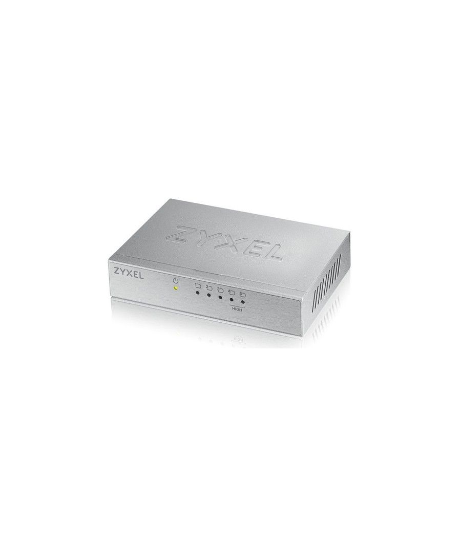 Zyxel ES-105A No administrado Fast Ethernet (10/100) Plata - Imagen 1